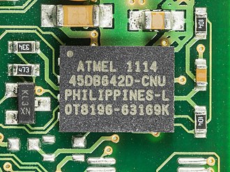 Atmel AT45DB642D-CNU with CASON package Ingenico Healthcare ORGA 6041 - board - Atmel AT45DB642D-CNU-3485.jpg