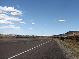 I-40 no leste do Novo México