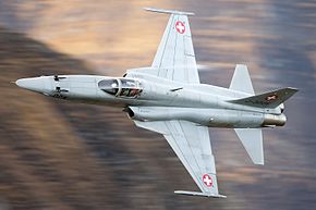 スイス空軍のF-5E タイガーII