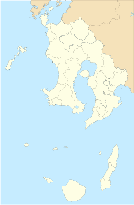 Location map Japan Kagoshima 2