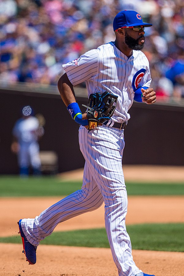 Heyward with the Chicago Cubs in 2016