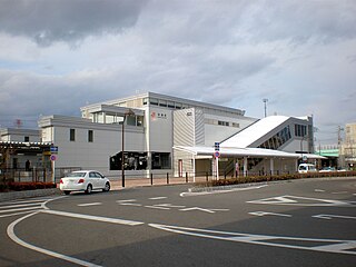 Jinryō Station railway station in Kasugai, Aichi prefecture, Japan