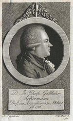 Vignette pour Johann Christian Gottlieb Ackermann