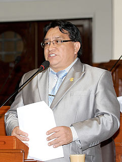 José Luna Peruvian economist and politician