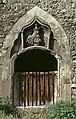 Tür mit Wappen in Jajce