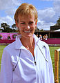 Judy Murray, la mère d'Andy Murray, en 2012 lors des Jeux olympiques de Londres.