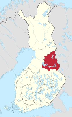 Location of Kainuu