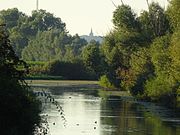 De Kalflack gezien vanaf brug Kalflakstr.