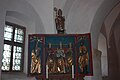 English: Number 76: Subsidiary church Saint Martin, altar, detail Deutsch: Nummer 76: Filialkirche Heiliger Martin, Altar, Detail