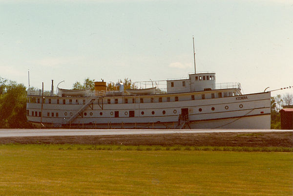 The Keenora in the Marine Museum of Manitoba.