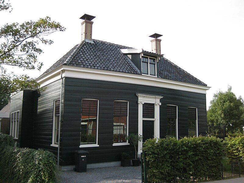 File:Kerkbuurt 27, Oostzaan.JPG