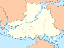 Strilkove está localizado em Oblast de Kherson.