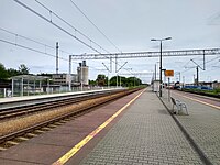 Stacja w Kolbuszowej w maju 2024 roku.