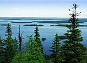 Lake Pielinen as seen frae Koli