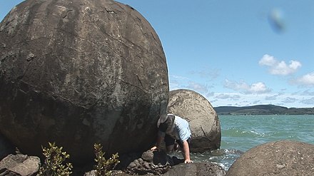 Have a play with big balls, the Koutu Boulders in Hokianga.