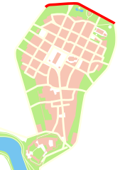 Plan przebiegu ulicy