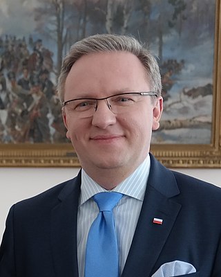 <span class="mw-page-title-main">Krzysztof Szczerski</span> Polish politician