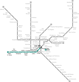 <span class="mw-page-title-main">Metrorrey Line 4</span> Monorail line in Nuevo León, Mexico