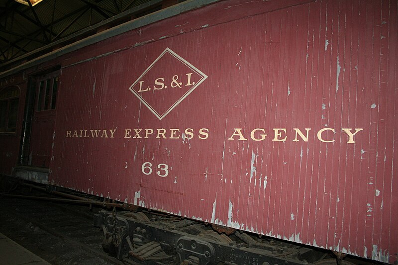 File:LSI Combination baggage passenger car No 63.jpg