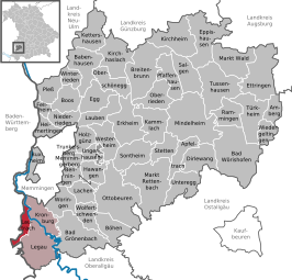 Kaart van Lautrach