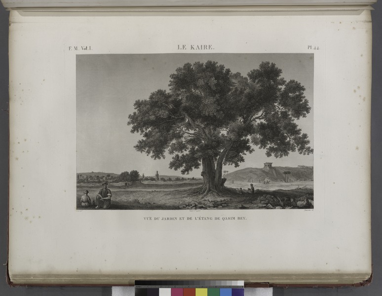 File:Le Kaire (Cairo). Vue du jardin et de l'étang de Qasim Bey (NYPL b14212718-1268755).tiff