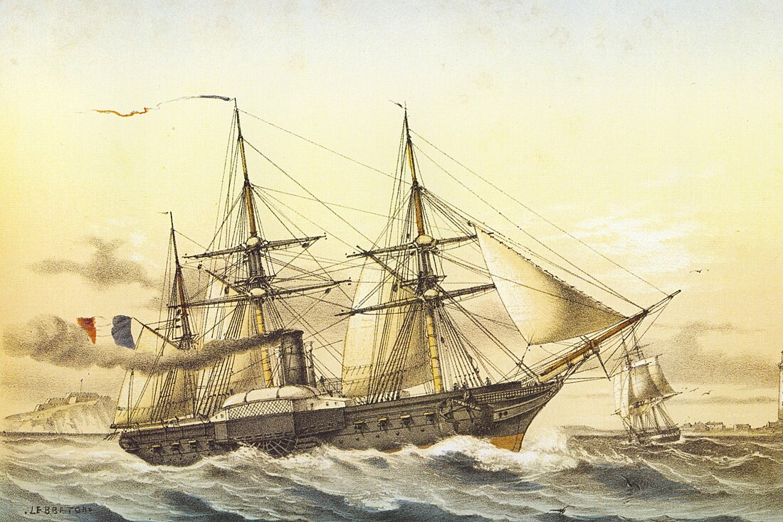 French frigate Descartes