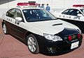 Subaru Legacy auto de la Policía