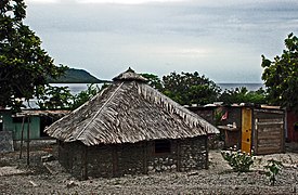 Maison de village, Natapau, Lelepa.