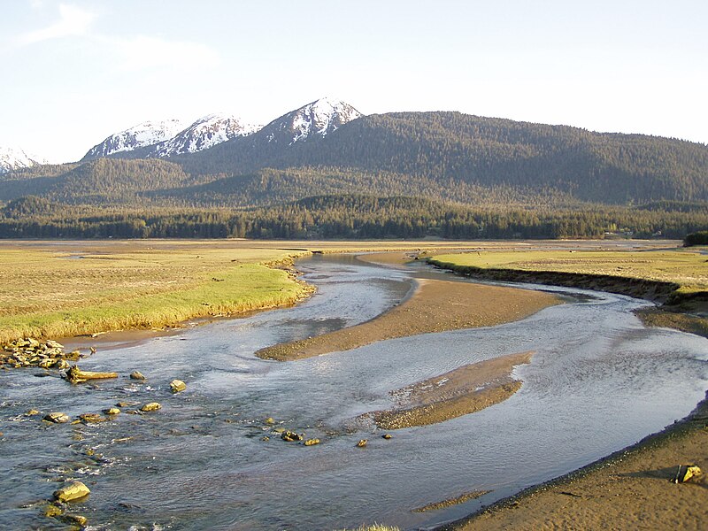 File:Lemon creek with Douglas Island.jpg