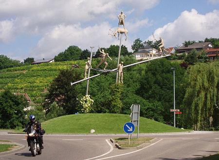 Lenk Hölderlin im Kreisverkehr