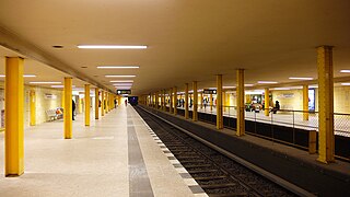 <span class="mw-page-title-main">Leopoldplatz (Berlin U-Bahn)</span> Station of the Berlin U-Bahn