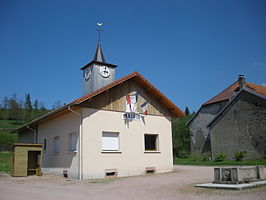 Gemeentehuis en kerktoren