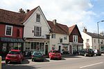 Bourchier Galleries, House and Shop Listed building on Hall St, Long Melford, Suffolk.JPG