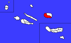 Lega občine Angra do Heroísmo v arhipelagu Azori