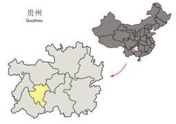 Anshun i Guizhou