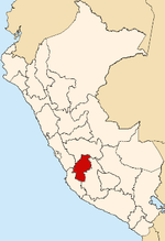 Location of Huancavelica Region.png