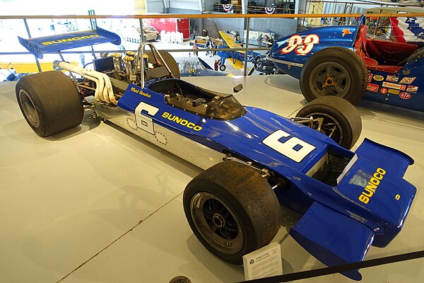 A 1971 Lola T192 Formula 5000 car.