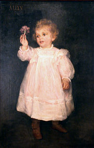 Allyn Cox in Infancy, 1898, National Academy of Design, New York