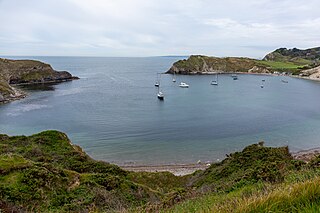 <span class="mw-page-title-main">Lulworth Cove</span> Inlet on the Jurassic Coast of Dorset, England