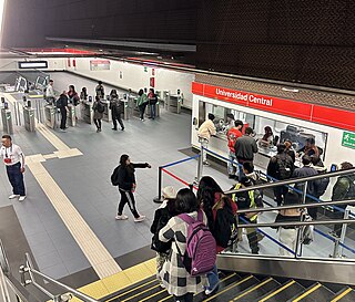 <span class="mw-page-title-main">Universidad Central metro station</span> Quito metro station