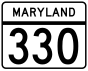 Maryland Route 330 işaretleyici