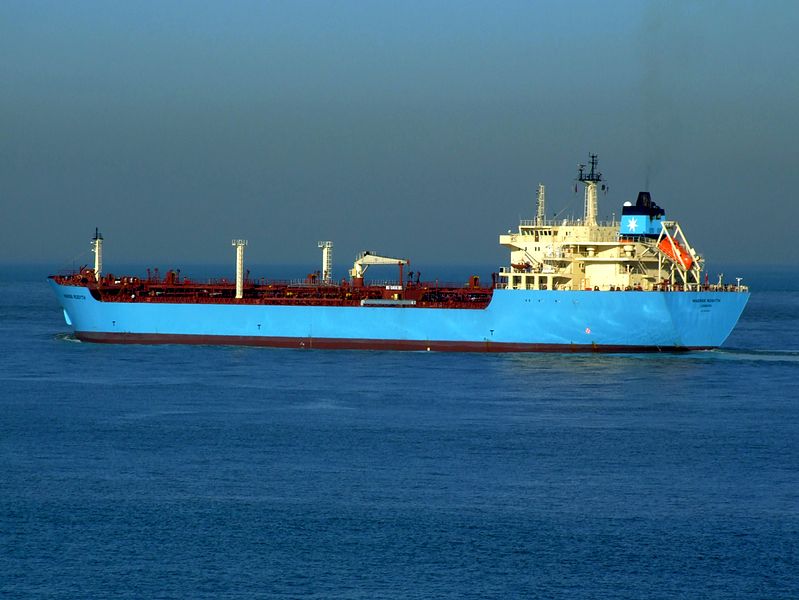 File:Maersk Rosyth p2 11feb2008 Rotterdam leaving Port of Rotterdam, Holland 11-Feb-2008.jpg