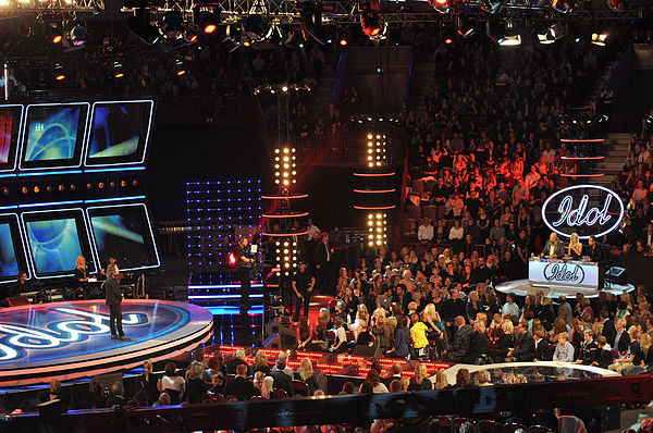 Swedish Idol at Malmö Arena in 2009