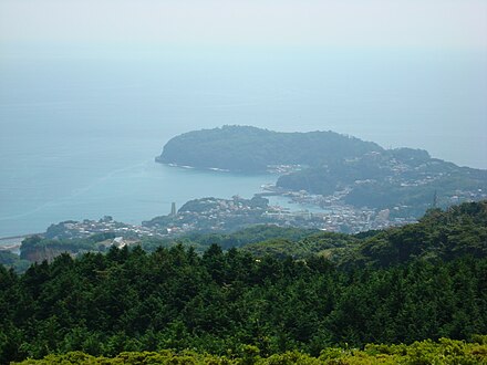 Manazuru town and Manazuru Peninsula