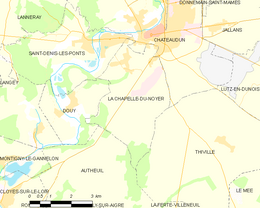 La Chapelle-du-Noyer – Mappa