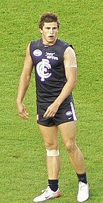 Marc Murphy made his AFL debut for Carlton in 2006. Marc murphy.jpg