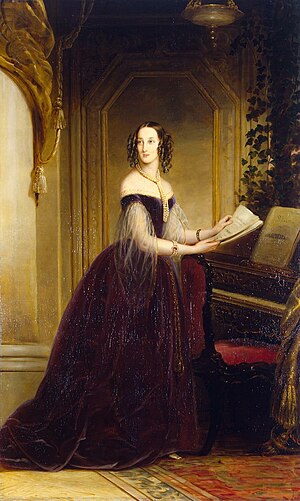 Maria Nikolaievna of Leuchtenberg by C.Robertson (1841, Hermitage).jpg