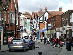 Market Street i Bishop's Stortford