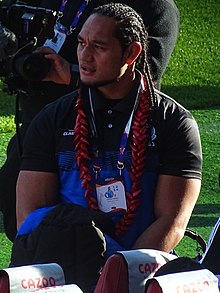 Taupau on international duty with Samoa in 2022 Marty Taupau.jpg