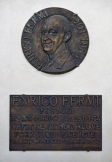   Memorial plaque in the Basilica Santa Croce, Florence. Italy